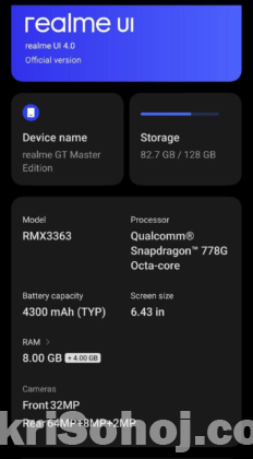 Realme gt Master